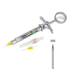 Dental Syringe and Hypodermic Needles for Local Anesthetic