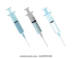 Intradermal Syringe, Plastic, with Fixed Needle for BCG Vaccine, 0.5 mL