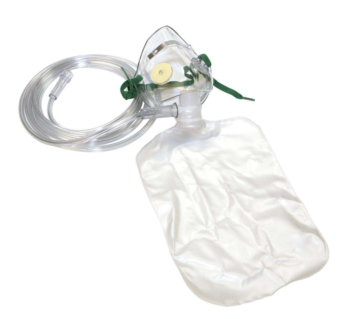 Oxygen Mask with Non-Rebreather Bag