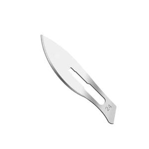 Surgical Carbon Steel Blades – No. 24